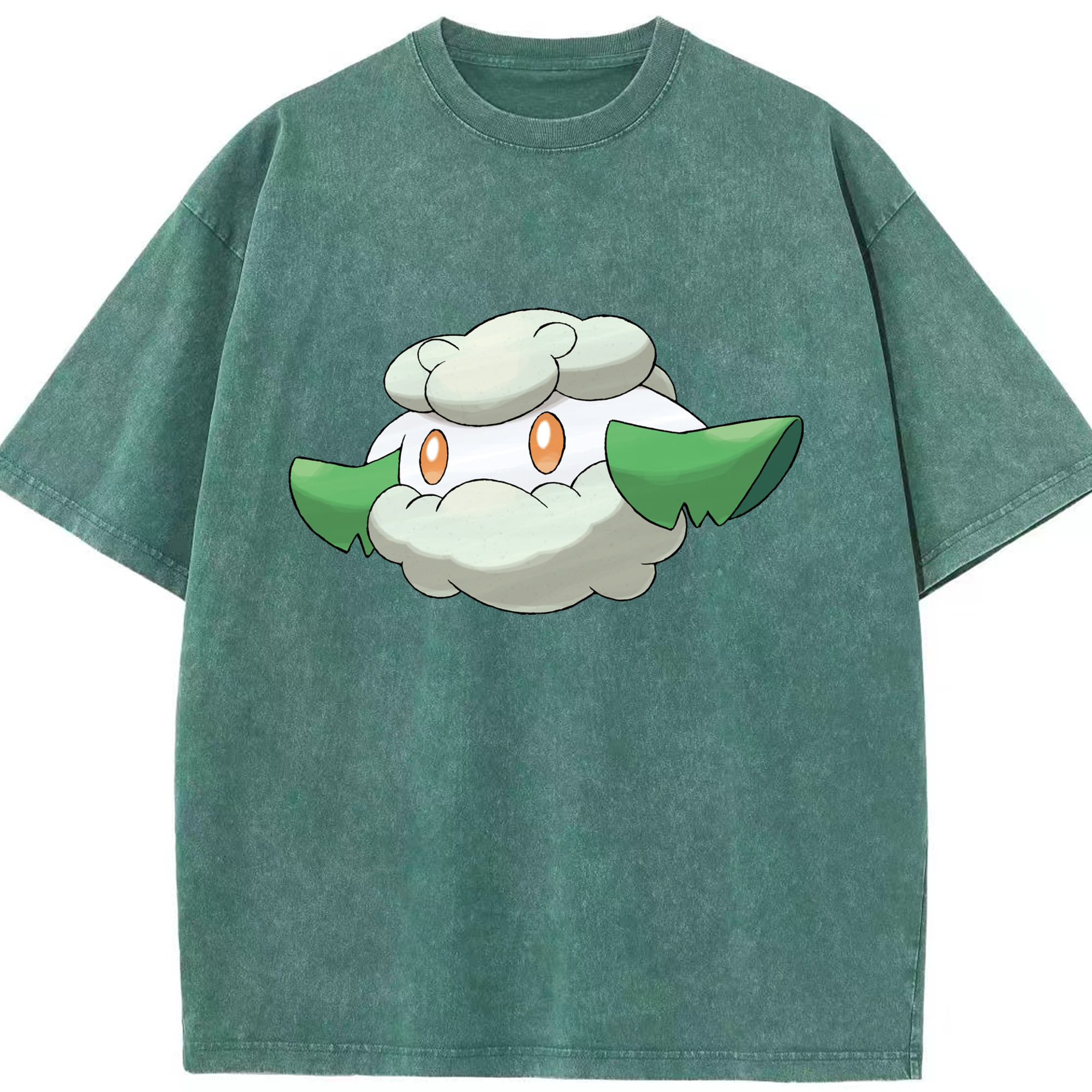 （画像用） ポケットモンスター Pokémon 綿100% ヴィンテージ風 半袖Tシャツ（フロントプリント）